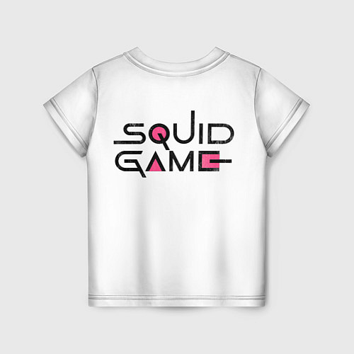 Детская футболка Игра в кальмара - Squid game / 3D-принт – фото 2