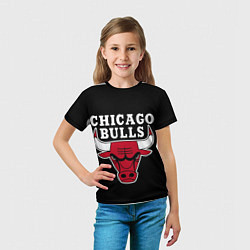 Футболка детская B C Chicago Bulls, цвет: 3D-принт — фото 2