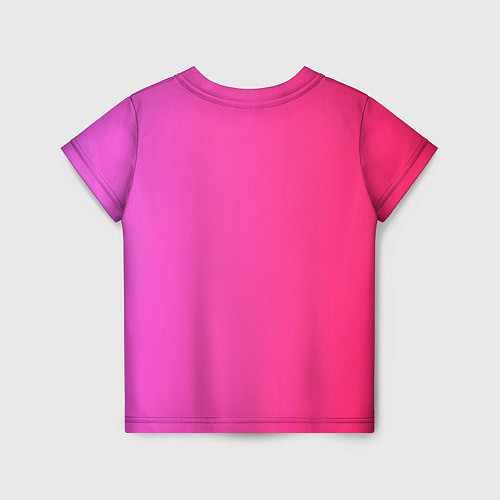 Детская футболка Красивый градиент / 3D-принт – фото 2