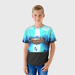 Футболка детская MOBILE LEGENDS BANG BANG МОБА ЛЕГЕНДС, цвет: 3D-принт — фото 2