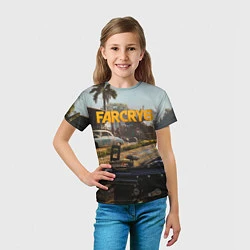 Футболка детская Far Cry 6 game art, цвет: 3D-принт — фото 2