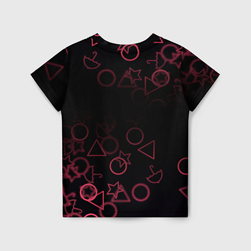 Детская футболка Squid Game Pattern / 3D-принт – фото 2