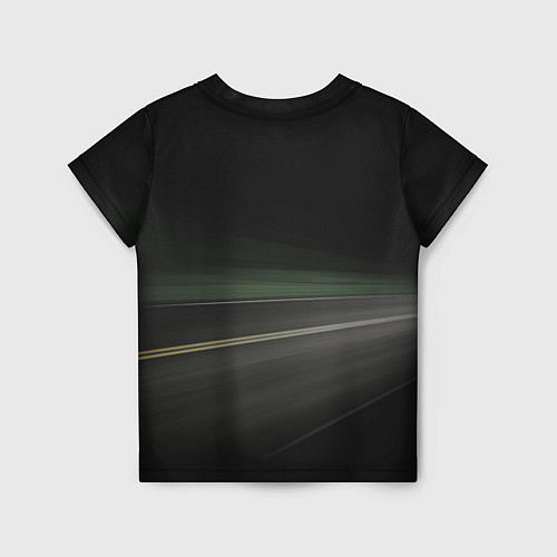 Детская футболка Alpina на дороге / 3D-принт – фото 2