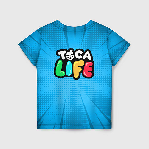 Детская футболка Toca Life: Rita / 3D-принт – фото 2