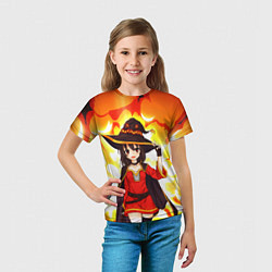 Футболка детская Mеgumin, цвет: 3D-принт — фото 2