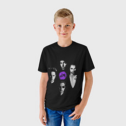 Футболка детская Depeche mode band, цвет: 3D-принт — фото 2