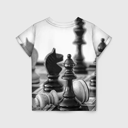 Детская футболка Шах и мат Шахматы / 3D-принт – фото 2