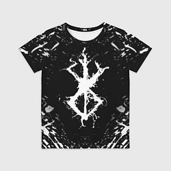 Футболка детская БЕРСЕРК БЕЛОЕ КЛЕЙМО, цвет: 3D-принт