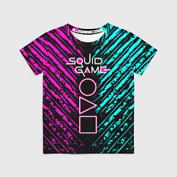 Футболка детская Сериал: Игра в кальмара, цвет: 3D-принт