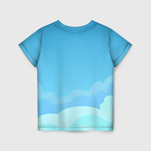 Детская футболка Небо после грозы / 3D-принт – фото 2