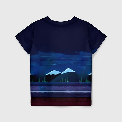 Детская футболка The Coon - Енот Южный Парк / 3D-принт – фото 2