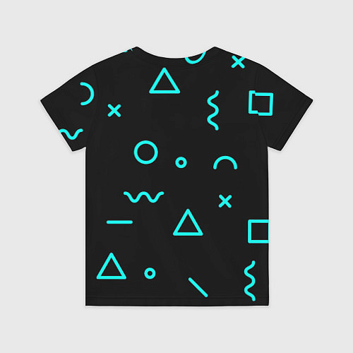 Детская футболка ИГРА В КАЛЬМАРА ТЕКСТУРА / 3D-принт – фото 2
