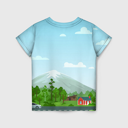 Детская футболка TOCA BOCA WORLD LOGO / 3D-принт – фото 2
