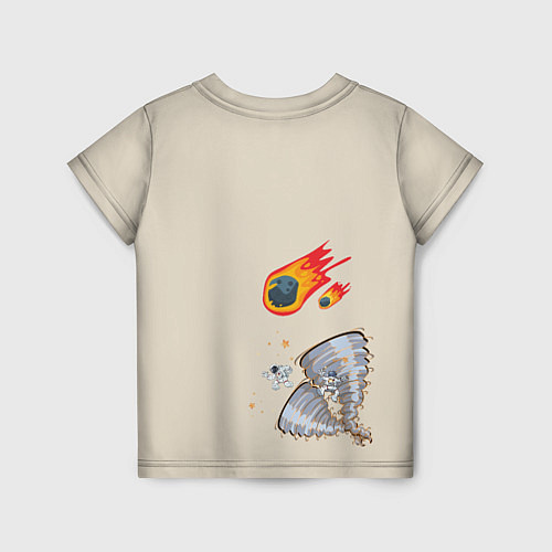 Детская футболка NASA Космос - космонавт / 3D-принт – фото 2