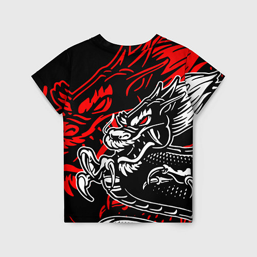 Детская футболка TOYOTA DRAGON ТОЙОТА ДРАКОН / 3D-принт – фото 2