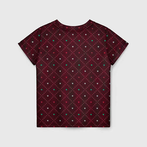 Детская футболка Knitted Texture / 3D-принт – фото 2