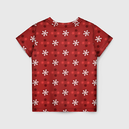 Детская футболка Snowflakes / 3D-принт – фото 2