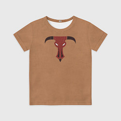 Футболка детская Минотавры цвет ордена, цвет: 3D-принт