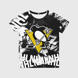 Футболка детская Питтсбург Пингвинз Pittsburgh Penguins, цвет: 3D-принт