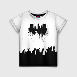 Детская футболка Black sity Город тьмы