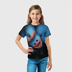 Футболка детская ХАГИ ВАГИ, Я ТЕБЯ ПОЙМАЛ, цвет: 3D-принт — фото 2