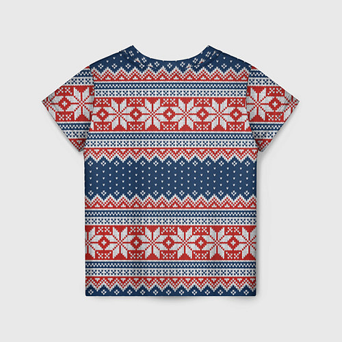 Детская футболка Knitted Pattern / 3D-принт – фото 2