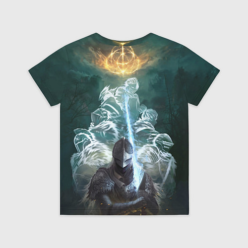 Детская футболка Elden Ring рыцарь и предшественники серии Souls El / 3D-принт – фото 2