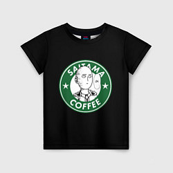 Футболка детская ONE-PUNCH MAN OK COFFEE, цвет: 3D-принт