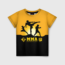 Футболка детская ММА Mixed Martial Arts, цвет: 3D-принт