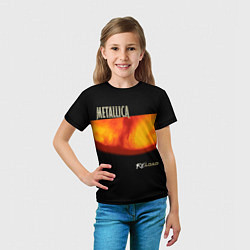 Футболка детская Metallica ReLoad, цвет: 3D-принт — фото 2