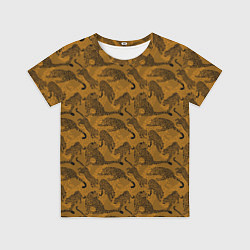 Детская футболка Дикие Леопарды