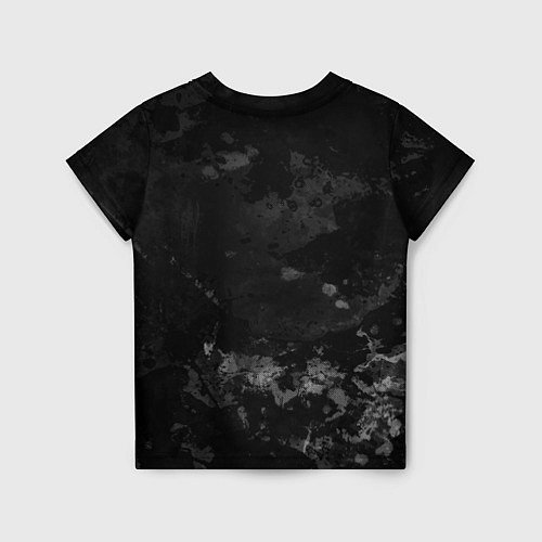 Детская футболка Infiniti, Инфинити Черно серый фон / 3D-принт – фото 2