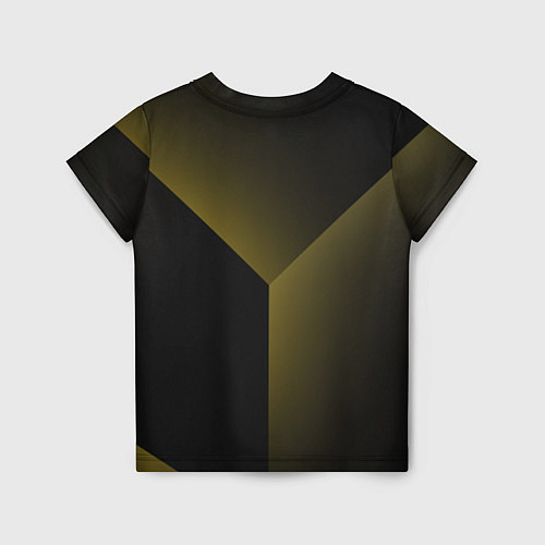 Детская футболка Градиентные полосы / 3D-принт – фото 2