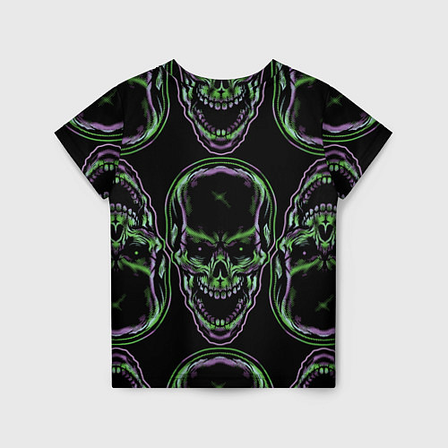 Детская футболка Skulls vanguard pattern 2077 / 3D-принт – фото 2