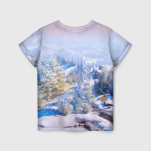 Детская футболка SnowRunner Гонки по бездорожью / 3D-принт – фото 2