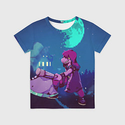 Футболка детская Deltarune Сьюзи, цвет: 3D-принт