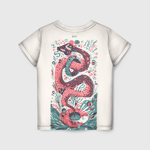 Детская футболка SnakeArt / 3D-принт – фото 2