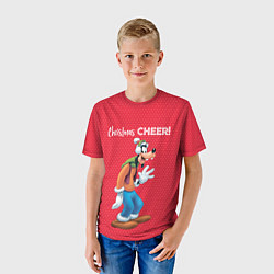Футболка детская Гуфи Cheer, цвет: 3D-принт — фото 2
