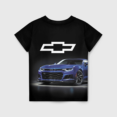 Детская футболка Chevrolet Camaro ZL1 Motorsport / 3D-принт – фото 2