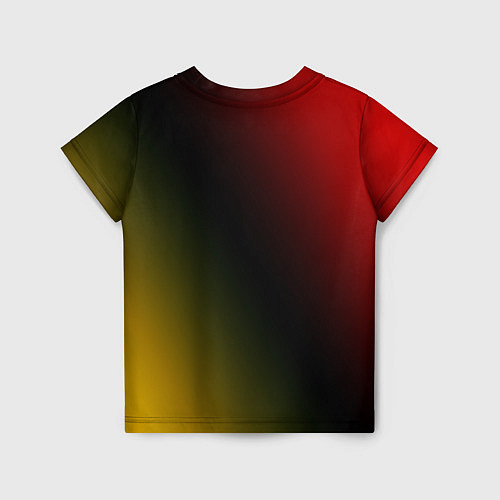 Детская футболка THE WITCHER 3 - Градиент / 3D-принт – фото 2