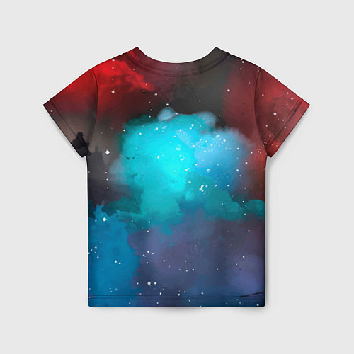 Детская футболка 30 Seconds to Mars: Звездное небо / 3D-принт – фото 2