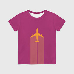Футболка детская В Пурпурном Небе, цвет: 3D-принт