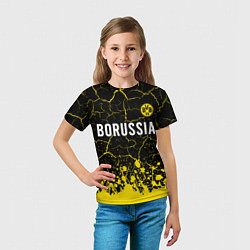 Футболка детская BORUSSIA Брызги, цвет: 3D-принт — фото 2
