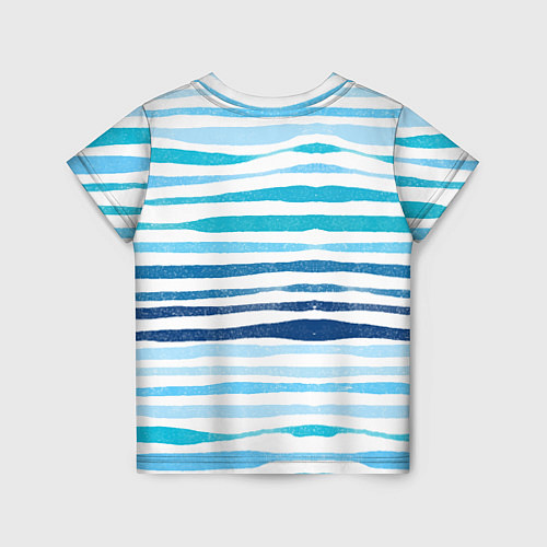 Детская футболка Дельфин Море / 3D-принт – фото 2