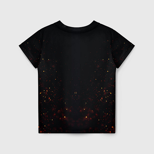 Детская футболка Огненный тигр Сила огня / 3D-принт – фото 2