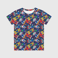 Футболка детская Formula-1, цвет: 3D-принт