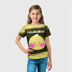 Футболка детская LALAFANFAN - Краски 5, цвет: 3D-принт — фото 2