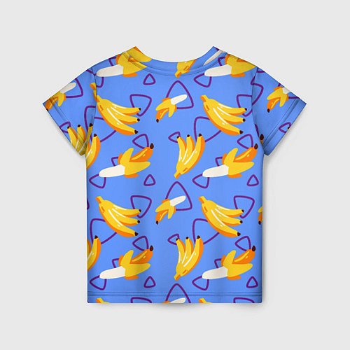 Детская футболка Спелые бананы / 3D-принт – фото 2