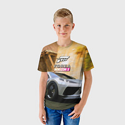 Футболка детская Игрище Forza Horizon 5, цвет: 3D-принт — фото 2