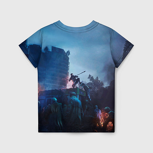 Детская футболка Dying Light: Stay Human / 3D-принт – фото 2